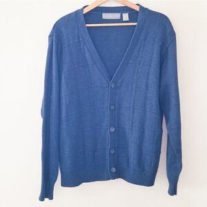 Oscar de la Renta grandpa sweater v-neck